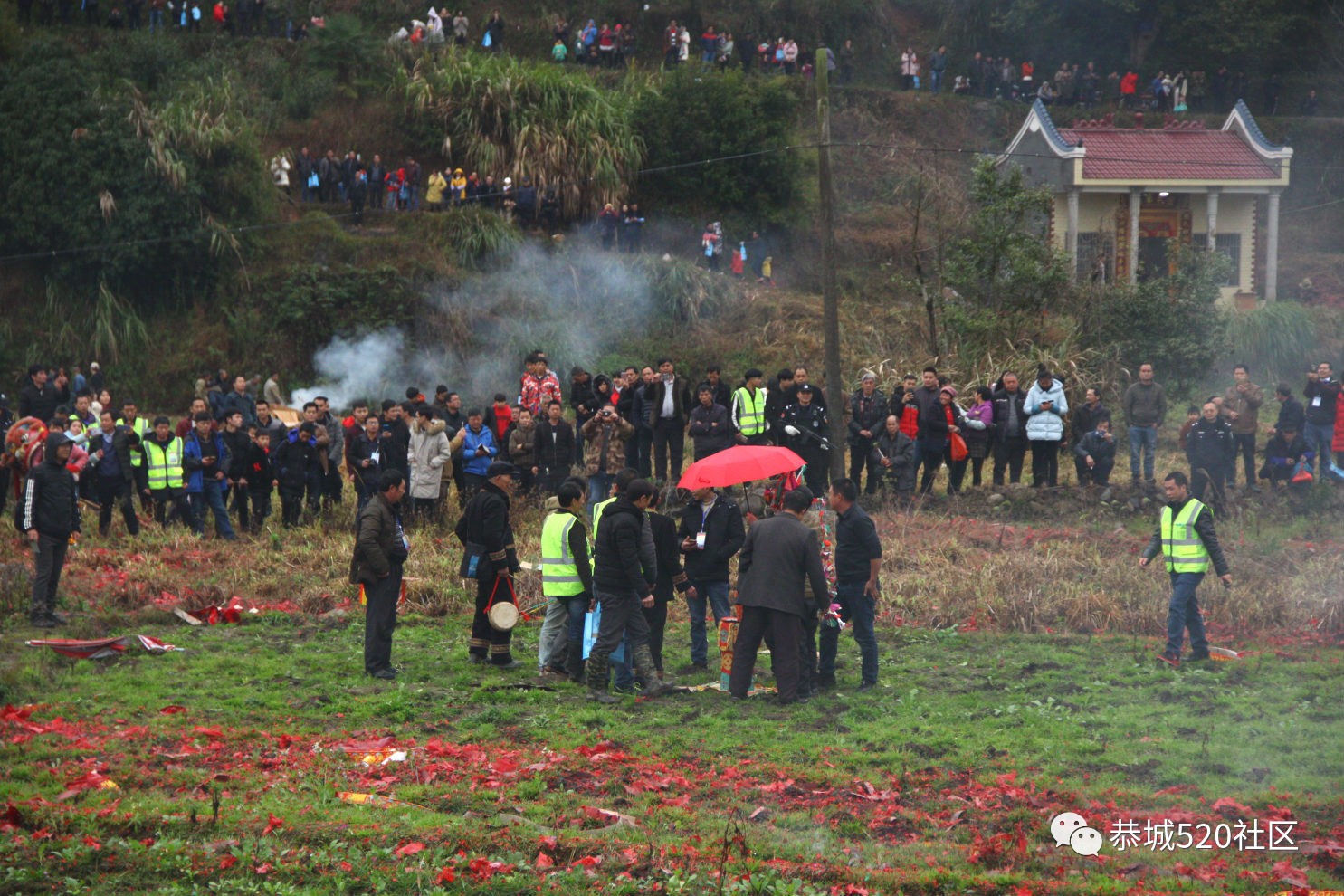 2019年三江石口村花炮节全程直播回放+高清大图，花炮究竟落在谁家？743 / 作者:深秋的落叶 / 帖子ID:267423