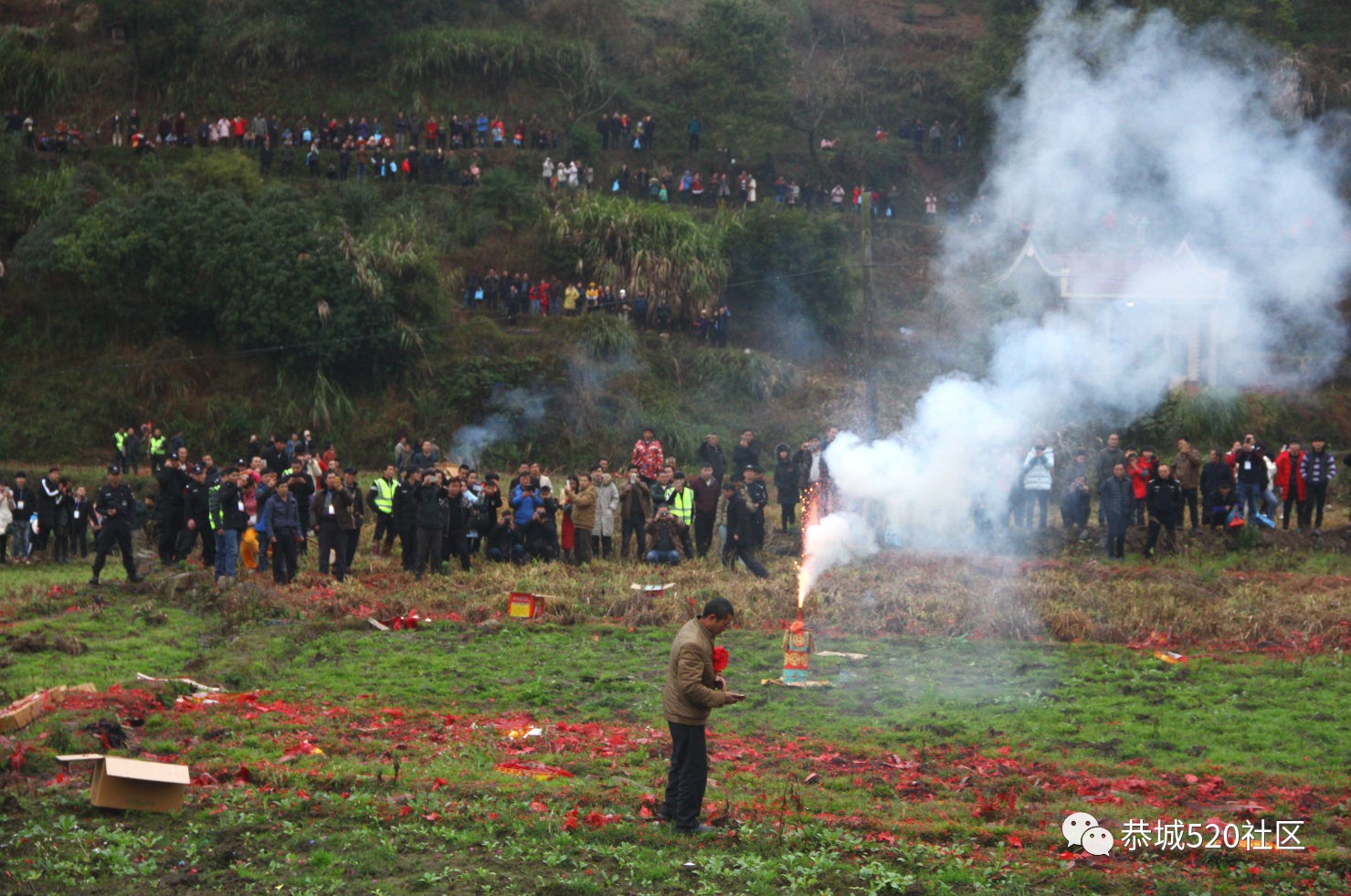 2019年三江石口村花炮节全程直播回放+高清大图，花炮究竟落在谁家？750 / 作者:深秋的落叶 / 帖子ID:267423