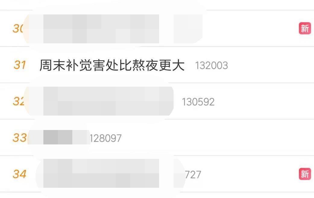 想靠周末补一长觉还睡眠债？研究证明：害处比熬夜更大！994 / 作者:歌声回荡 / 帖子ID:267522
