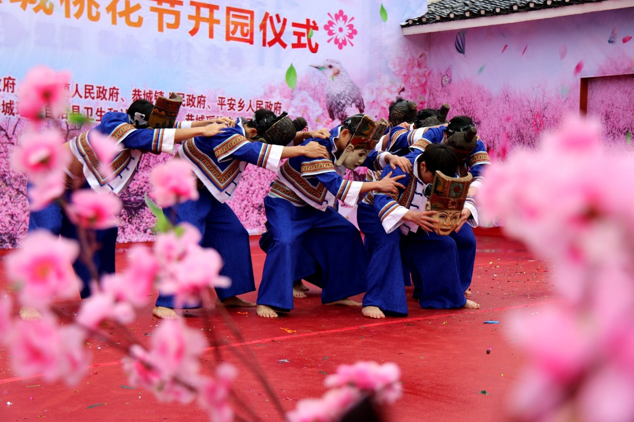 第十七届桂林恭城桃花节暨首届嘉会野生紫荆花民俗文化节开幕336 / 作者:看清所以看轻 / 帖子ID:267568