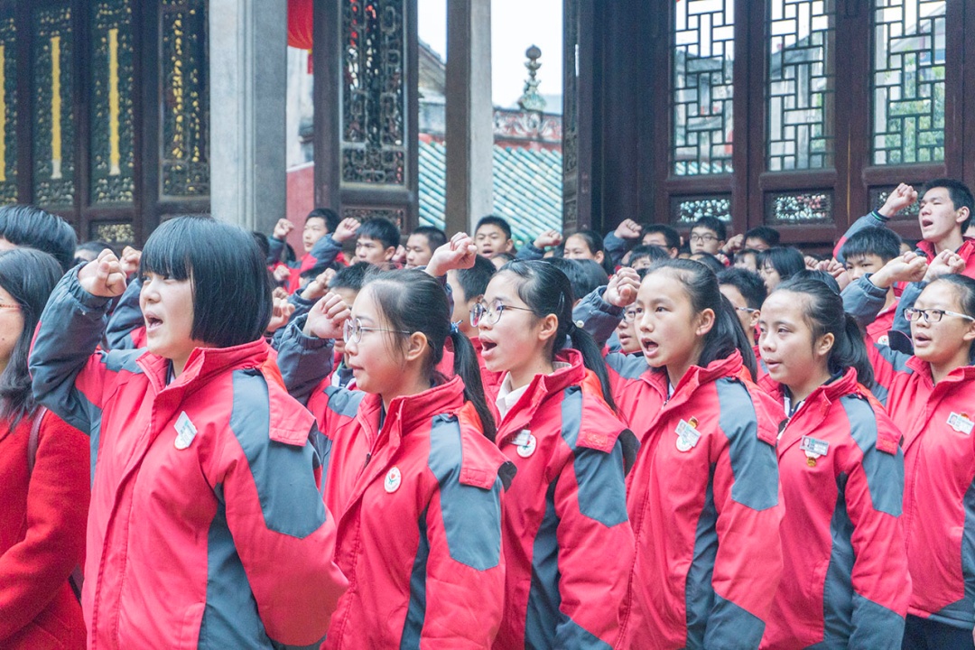 恭城民族实验初级中学：中考百日冲刺，誓师大会！857 / 作者:等风十里 / 帖子ID:267635