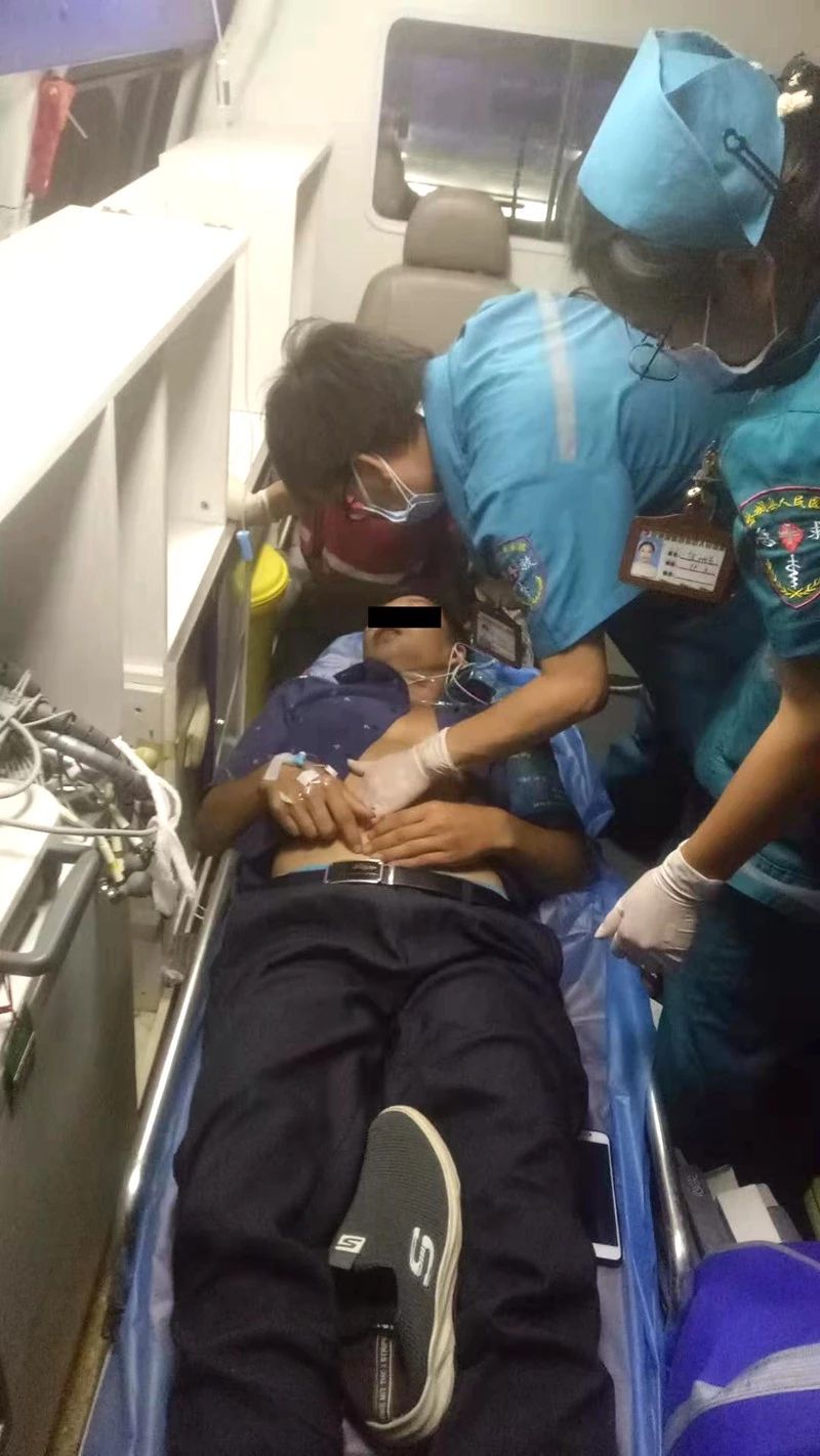 生死营救！一旅客在恭城站下车时被马蜂蜇后突发昏厥302 / 作者:醉于山水 / 帖子ID:268326