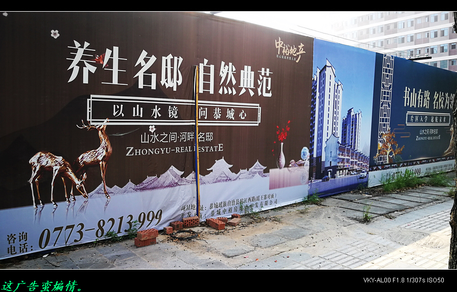 恭城房地产商不惜挖山劈岭建楼房管你卖不卖得掉。647 / 作者:平安大叔 / 帖子ID:268797