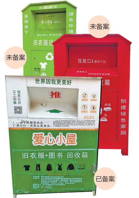 认准了！回收箱“鱼龙混杂”，广西旧衣捐赠只有两家！288 / 作者:登山涉水 / 帖子ID:269705