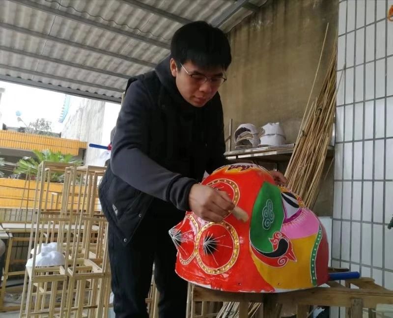 恭城扎纸艺人真牛！2020年央视春晚火红年味舞美道具他给扎出来！58 / 作者:东门头人 / 帖子ID:270154