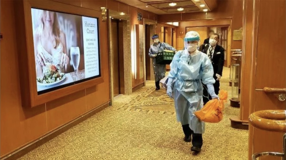 一日本游轮上检出10例阳性，全船3000多人被隔离985 / 作者:登山涉水 / 帖子ID:270477