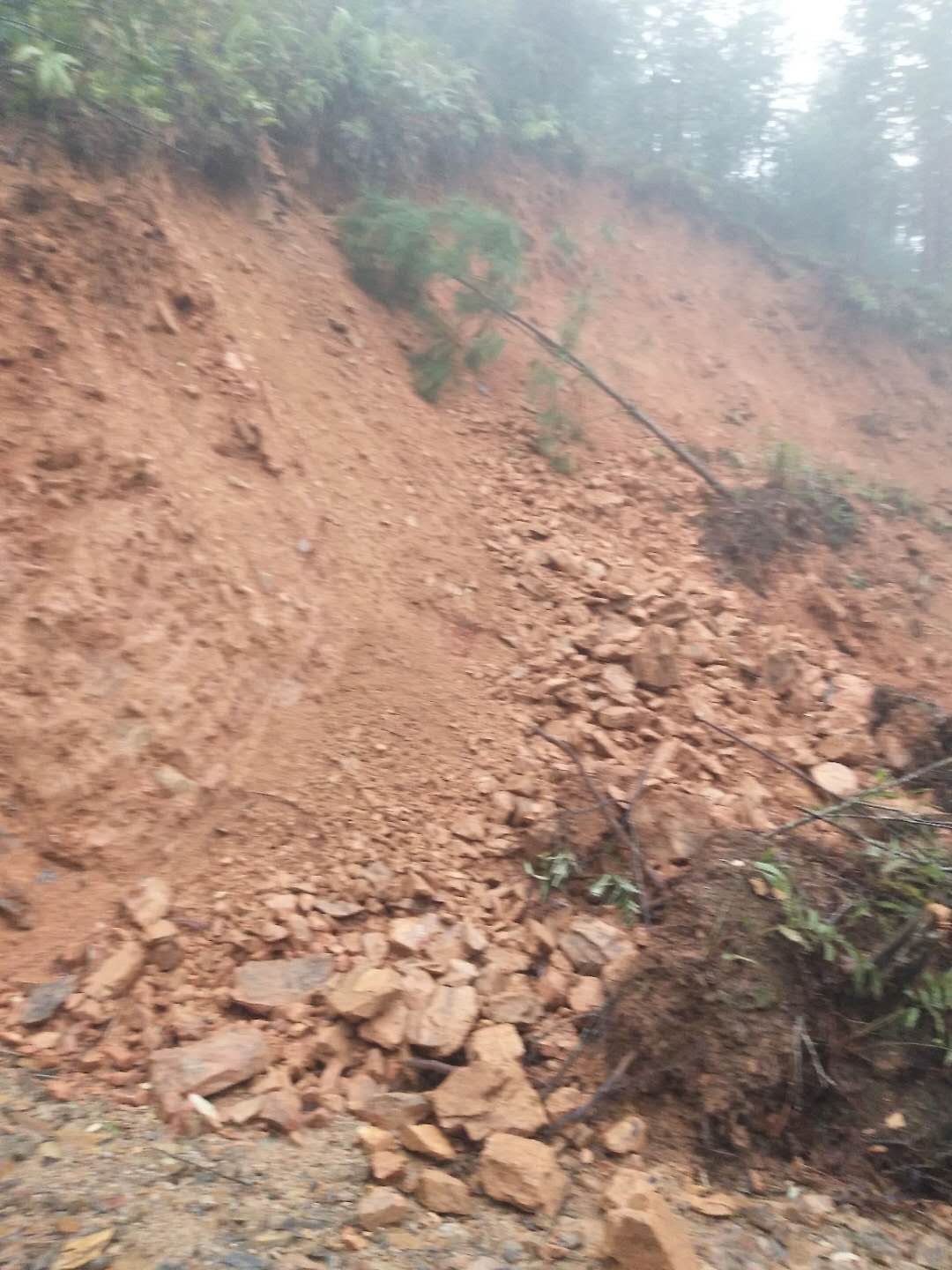 平安镇大江村1组路段发生塌方151 / 作者:慧眼识英雄1 / 帖子ID:270792