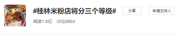热点 | 桂林米粉上了人民日报，微博热搜，网友吵翻了！323 / 作者:分叉路口 / 帖子ID:272007