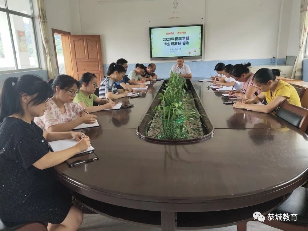 龙虎乡中心小学开展六年级教研活动暨毕业班教师研讨会876 / 作者:论坛小编04 / 帖子ID:273263