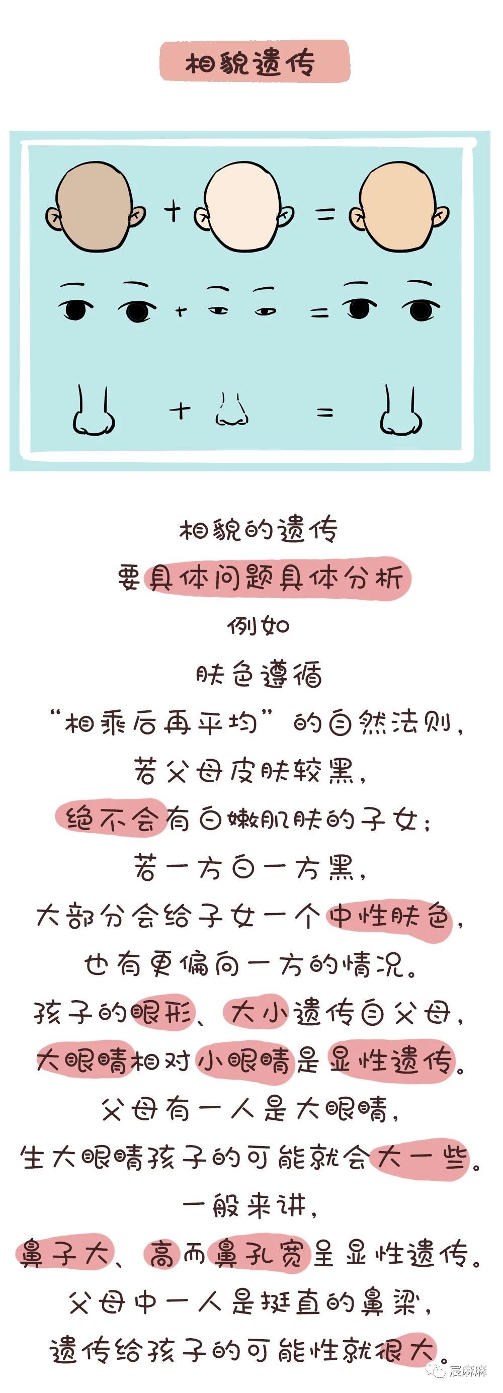 夫妻俩谁的基因决定了孩子的智商和相貌？太准了！24 / 作者:雨云儿 / 帖子ID:273406