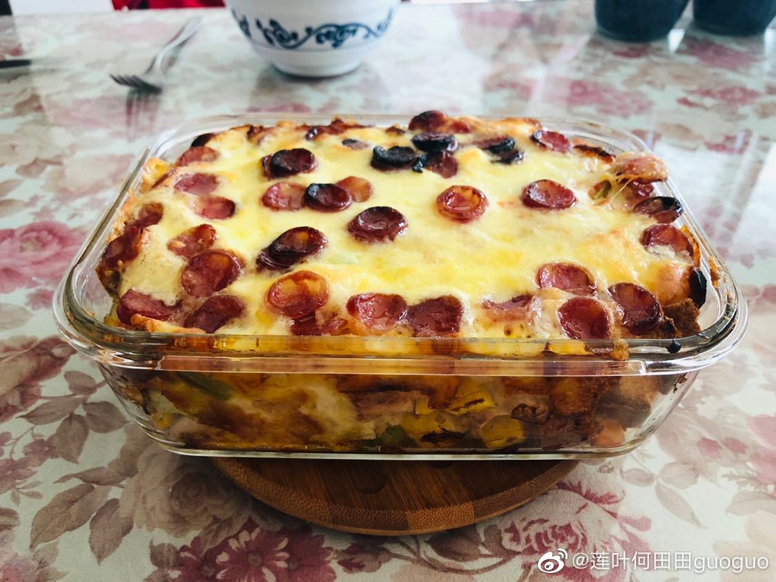 今天早上做了一份自己现在很拿手的盒披萨209 / 作者:形腿望舞 / 帖子ID:273730