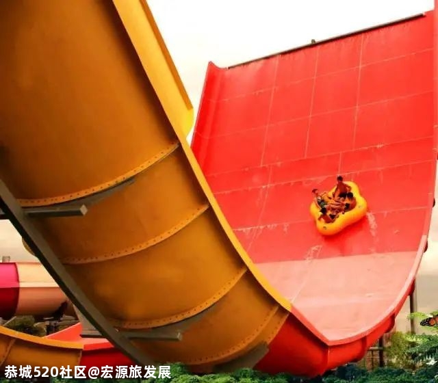 罗山湖水上乐园夜场，带给孩子安全又好玩的水上世界！309 / 作者:宏源旅发展 / 帖子ID:275244