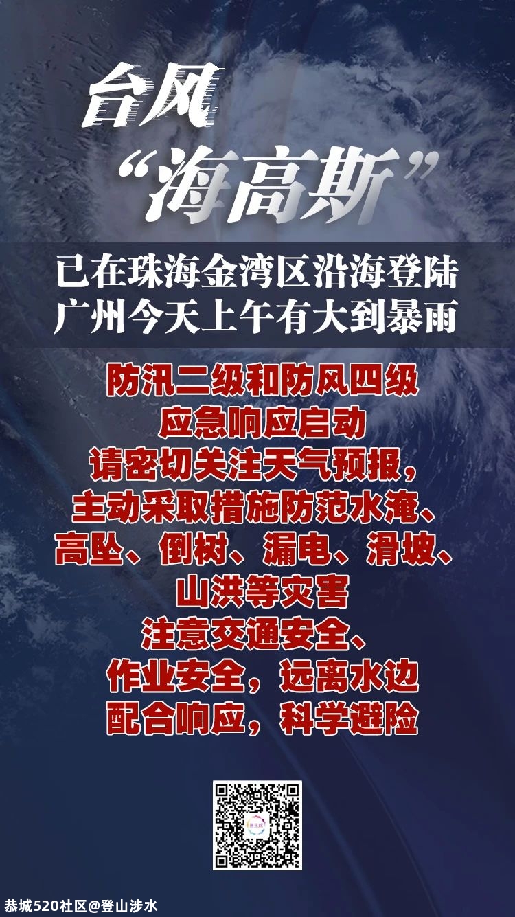 高能预警：第7号台风刚刚登陆！742 / 作者:登山涉水 / 帖子ID:275772