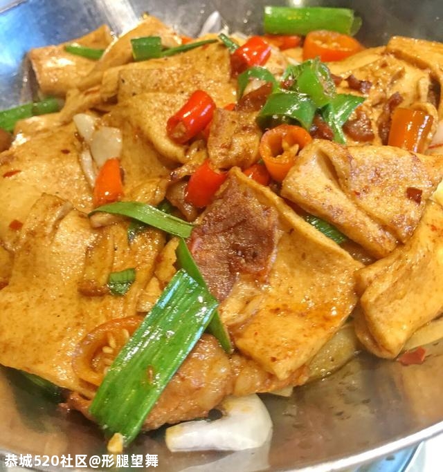 辣炒千叶豆腐，很下饭的一道家常菜，劲道爽滑，香辣入味871 / 作者:形腿望舞 / 帖子ID:275920