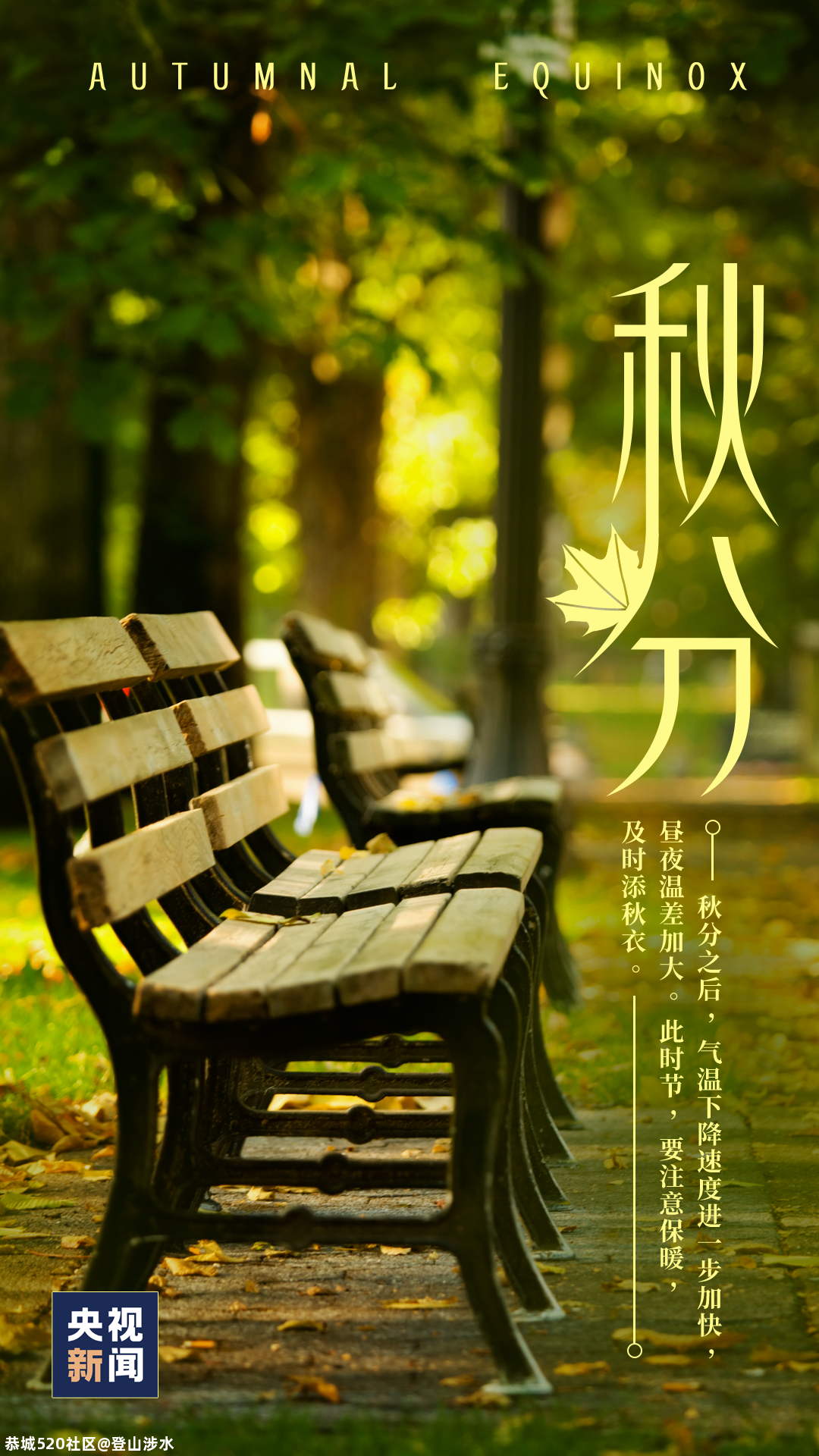 今日秋分990 / 作者:登山涉水 / 帖子ID:277247