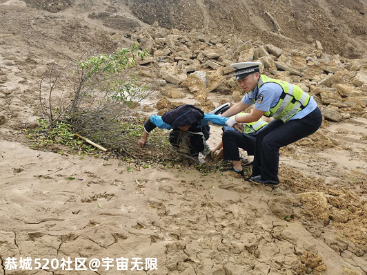 为抄近路陷淤泥，老人苦苦挣扎一小时！民警赶到徒手刨泥654 / 作者:宇宙无限 / 帖子ID:277745
