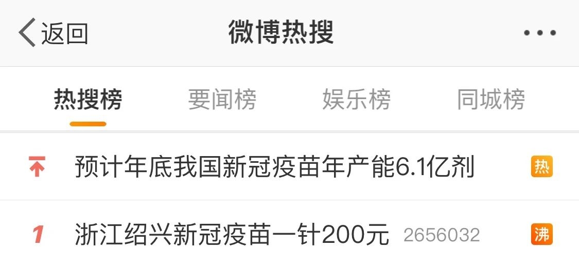 新冠疫苗要来了！这两类人优先接种，一地价格公布：一针200元269 / 作者:儿时的回忆 / 帖子ID:278465