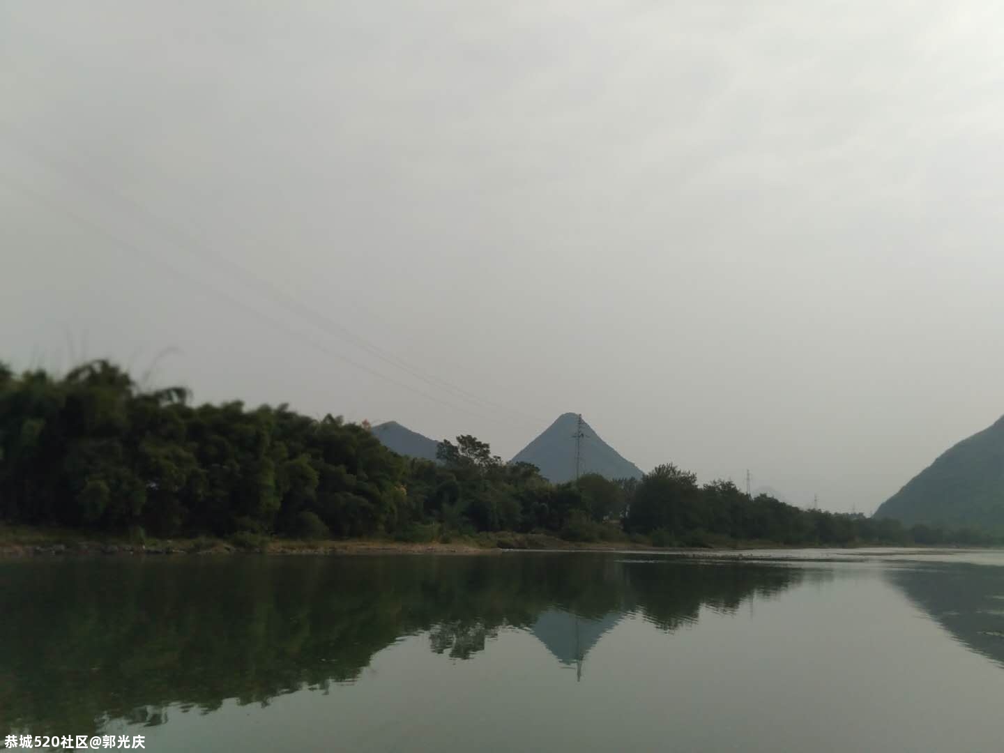 东门头河边游玩，风景很美，但有一些不和谐的因素。216 / 作者:郭光庆 / 帖子ID:278978