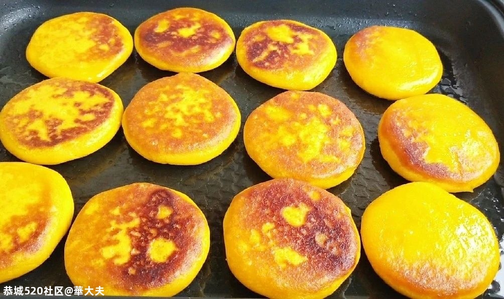 太赞了！南瓜饼这样做，我一次可以吃3个！还吃不腻！27 / 作者:華大夫 / 帖子ID:279000