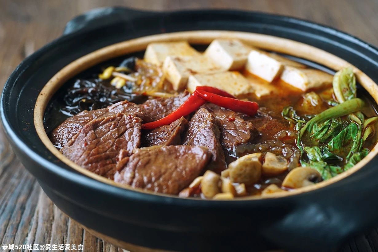 每个怕冷的人，都该学会做牛肉砂锅。320 / 作者:爱生活爱美食 / 帖子ID:279152