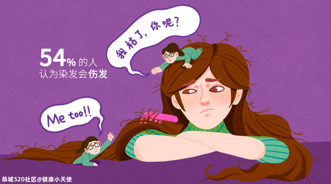染发会脱发吗？植物染发剂安全吗？一文看懂98 / 作者:健康小天使 / 帖子ID:280441