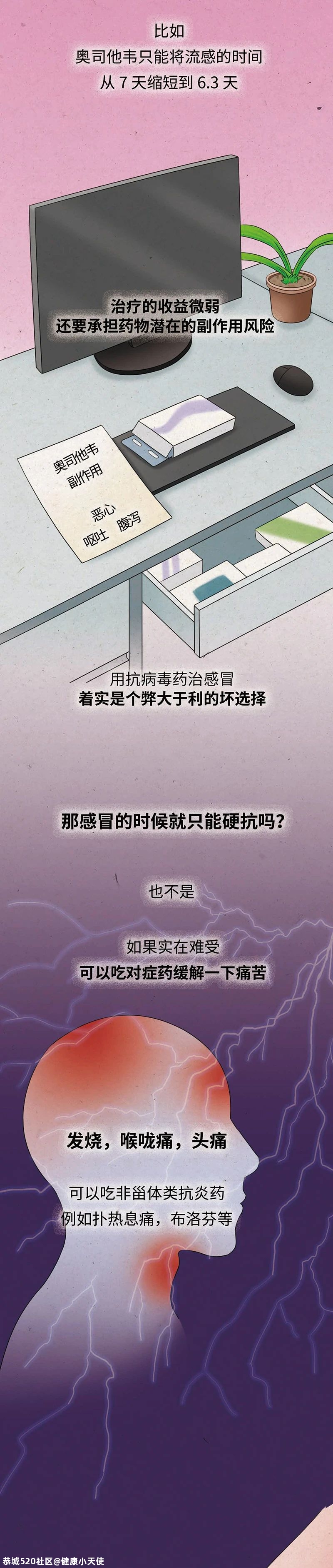 感冒时，千万别乱吃这 2 种药799 / 作者:健康小天使 / 帖子ID:280639