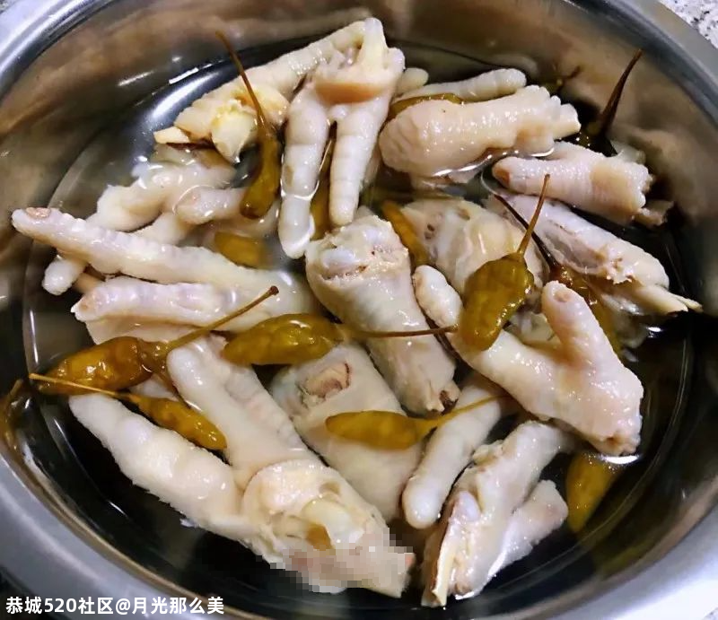 最爱吃的泡脚凤爪！酸辣清爽、皮脆肉香！真是越吃越上隐！115 / 作者:月光那么美 / 帖子ID:281268