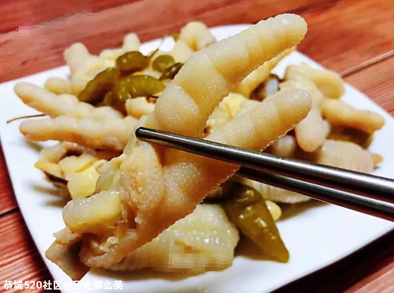最爱吃的泡脚凤爪！酸辣清爽、皮脆肉香！真是越吃越上隐！70 / 作者:月光那么美 / 帖子ID:281268