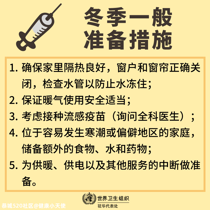 这份健康过冬的生活小贴士请收好115 / 作者:健康小天使 / 帖子ID:281319