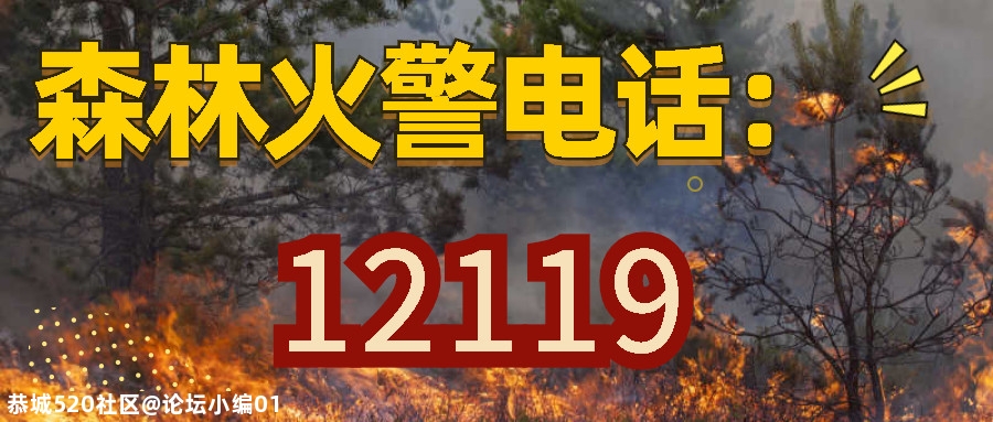 【警钟长鸣】恭城瑶族自治县森林公安局迅速破获一起森林火灾案件320 / 作者:论坛小编01 / 帖子ID:281571