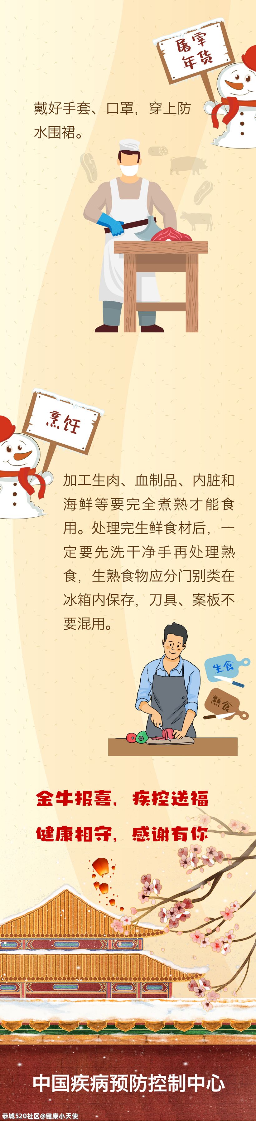 春节到，中国疾控中心健康爱心小贴士送给您！729 / 作者:健康小天使 / 帖子ID:282300