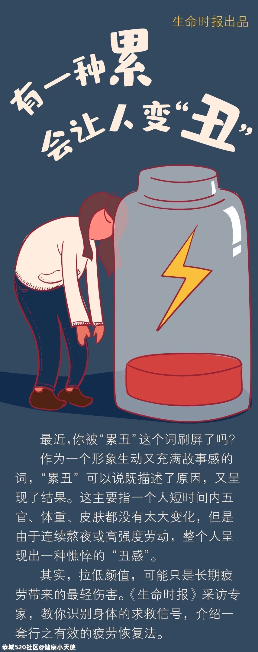 你，“累丑”了吗？995 / 作者:健康小天使 / 帖子ID:284386