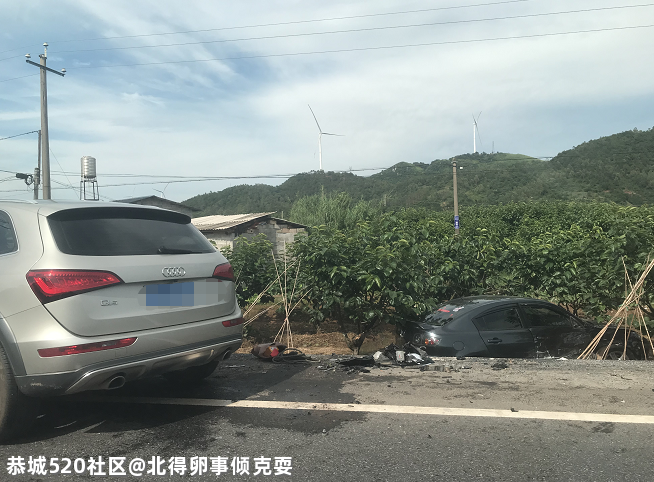 虎尾车祸，好险，车子撞得好烂了584 / 作者:北得卵事倾克耍 / 帖子ID:285243