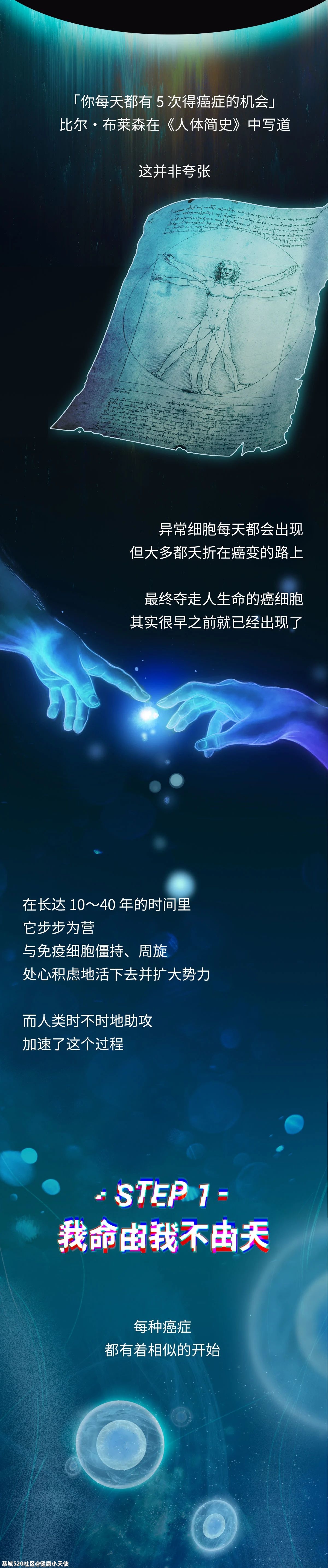 人只要一直活着，就一定会得癌917 / 作者:健康小天使 / 帖子ID:286311