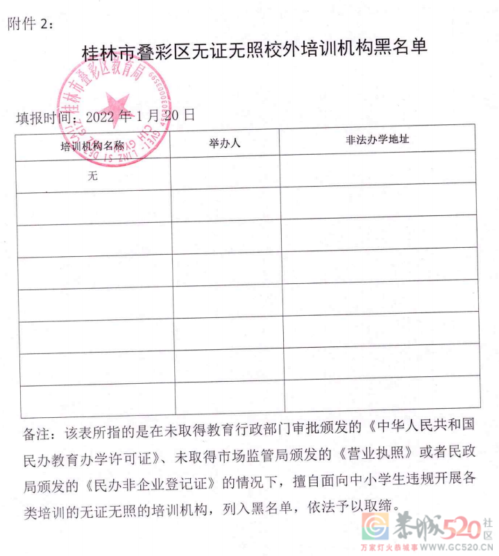 桂林最全校外培训机构黑白名单公布！275 / 作者:论坛小编01 / 帖子ID:292356