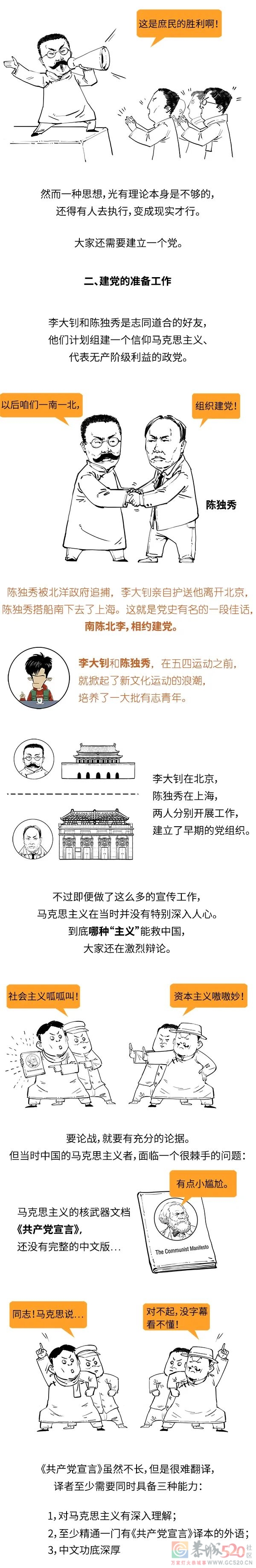 七一建党节，一口气了解中国共产党是咋成立的。987 / 作者:儿时的回忆 / 帖子ID:296897
