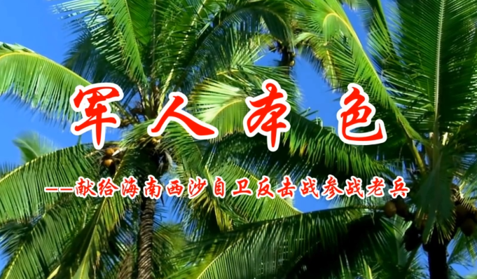 军人本色--献给海南西沙自卫反击战参战老兵322 / 作者:恭城盛唐广告 / 帖子ID:297985