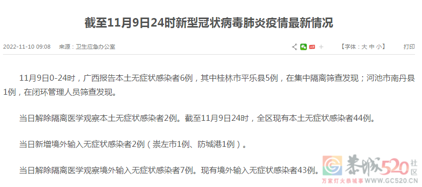桂林新增5例本土无症状感染者，均在平乐县454 / 作者:登山涉水 / 帖子ID:301236