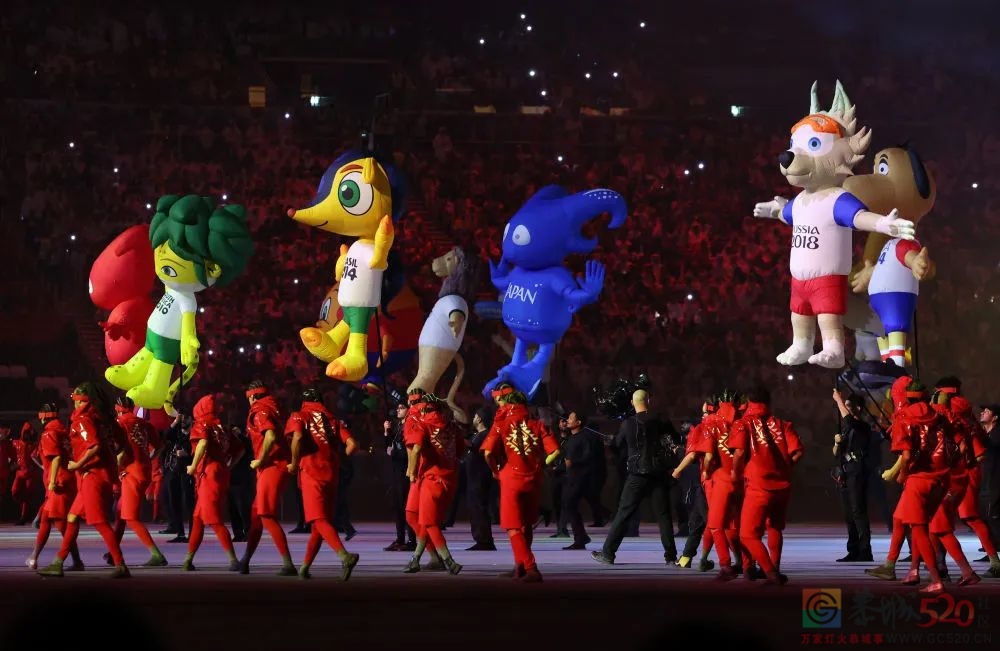 世界杯开幕式高清大图来了！401 / 作者:登山涉水 / 帖子ID:301610
