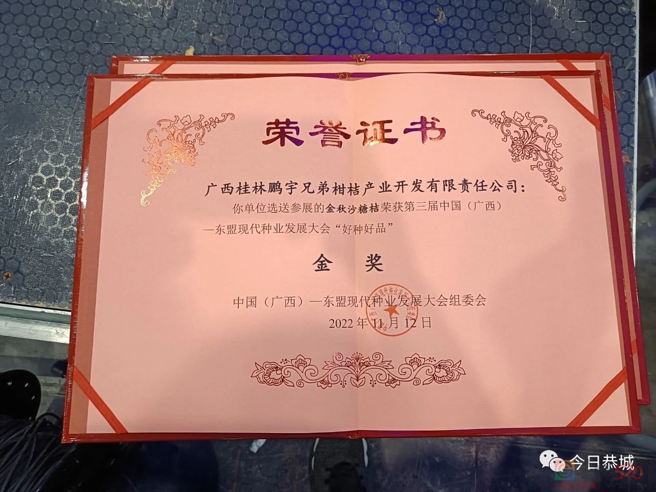 一金两银！恭城“好种好品”喜获佳绩221 / 作者:论坛小编01 / 帖子ID:301649