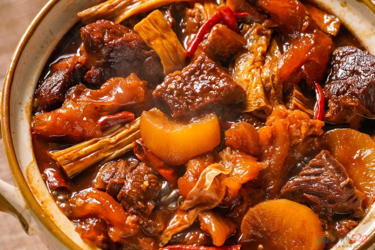 为了我亲手做的腐竹炖了一锅肉，好吃得人都化了。74 / 作者:爱生活爱美食 / 帖子ID:302510