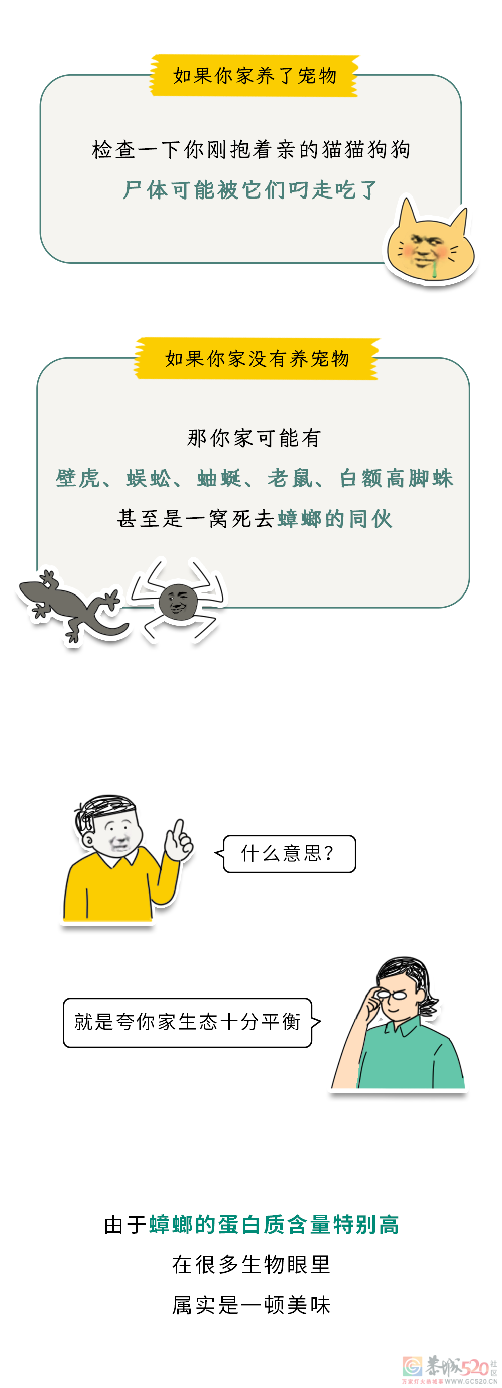 家里踩死的蟑螂，为什么第二天突然消失了？513 / 作者:健康小天使 / 帖子ID:306505
