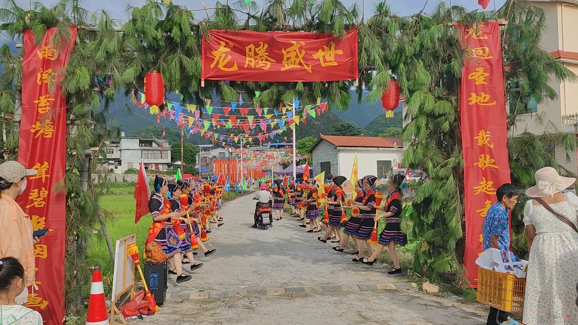 栗木苔塘村正在举办第三届周王公文化节339 / 作者:刘金栋 / 帖子ID:308985