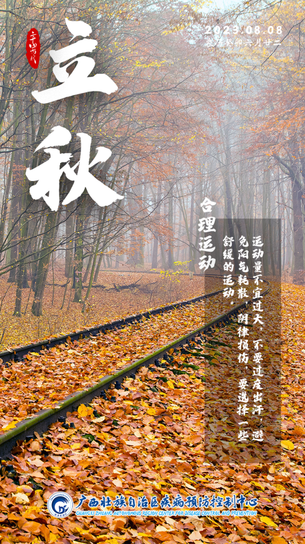 今日立秋 | 广西的秋天悠悠来，保持平常心迎接每一天！520 / 作者:健康小天使 / 帖子ID:309213
