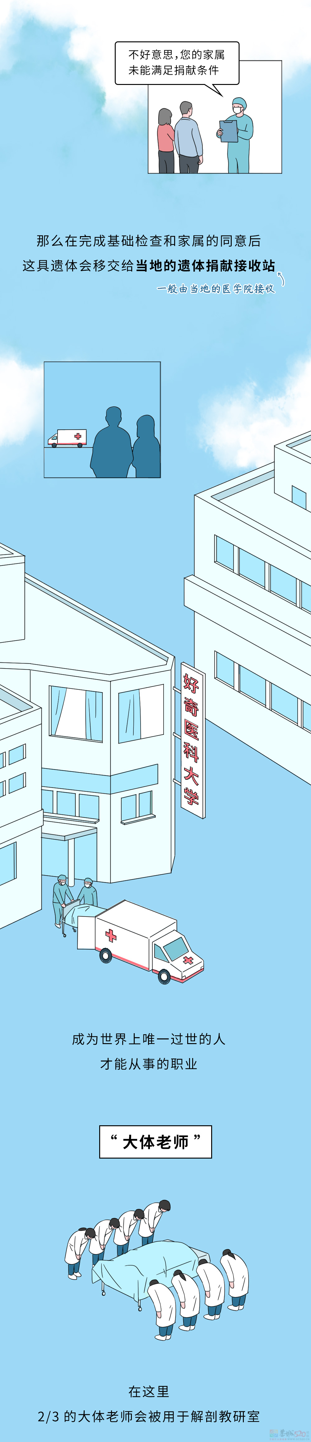 死后捐赠出去的身体，最后都会怎么处理？855 / 作者:儿时的回忆 / 帖子ID:312702