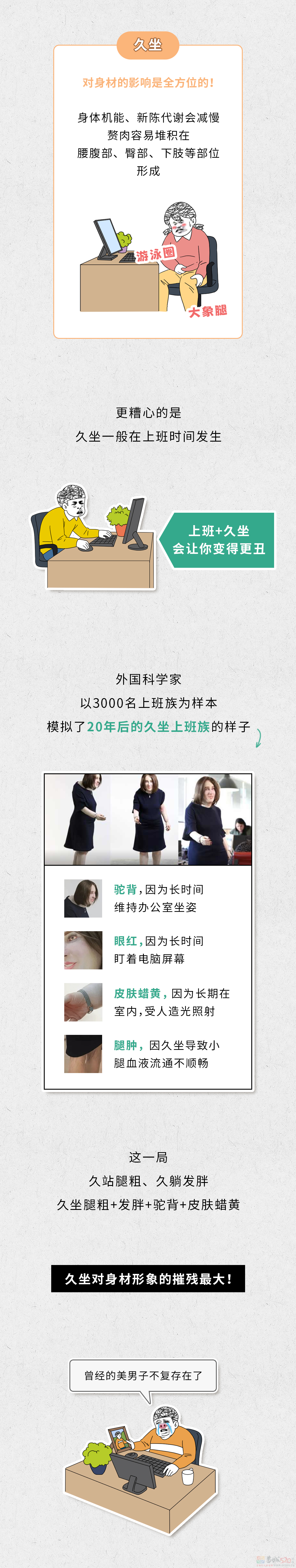 久坐 VS 久站 VS 久躺，哪个对身体伤害更大？622 / 作者:儿时的回忆 / 帖子ID:312926