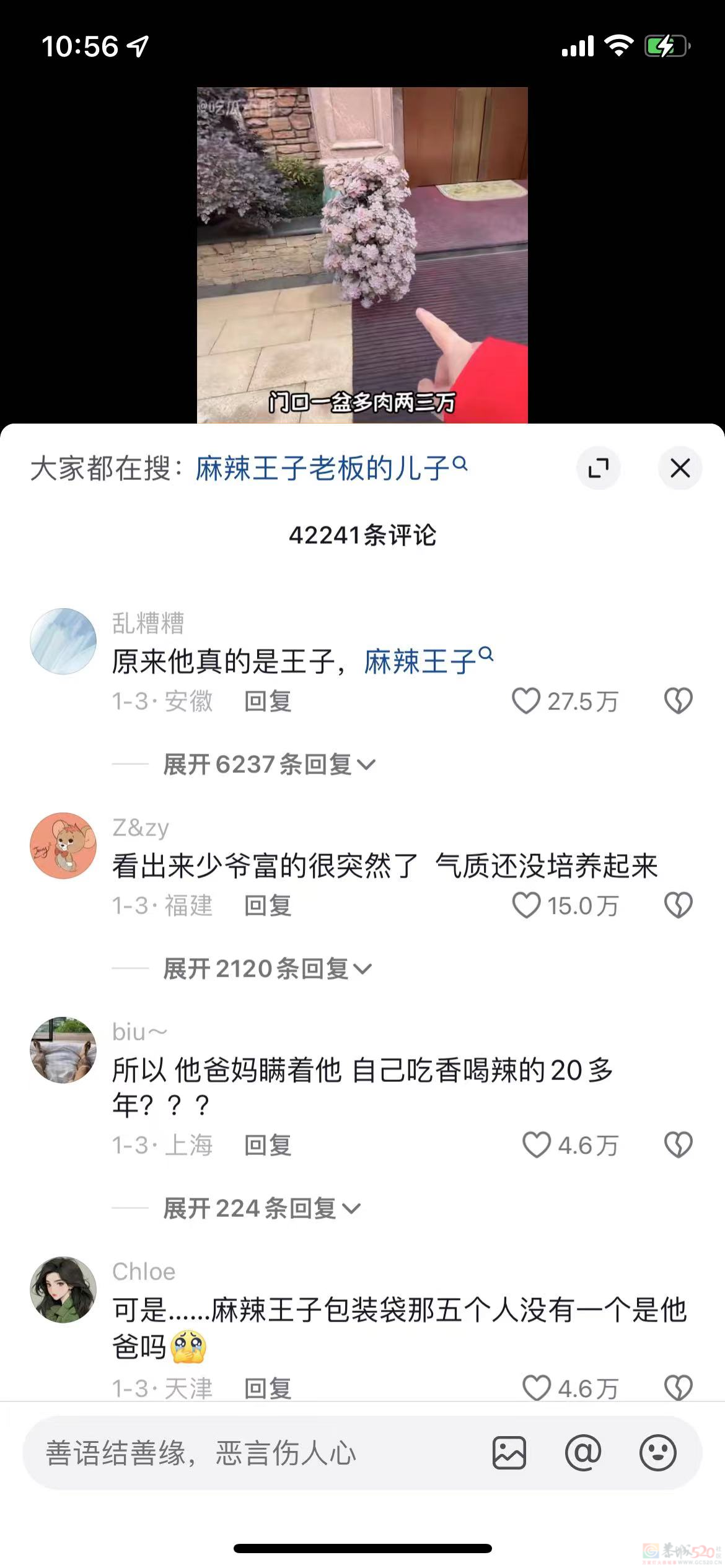 麻辣王子家的公子被瞒20年，才知道自己是富二代。。。366 / 作者:放眼看世界 / 帖子ID:313103