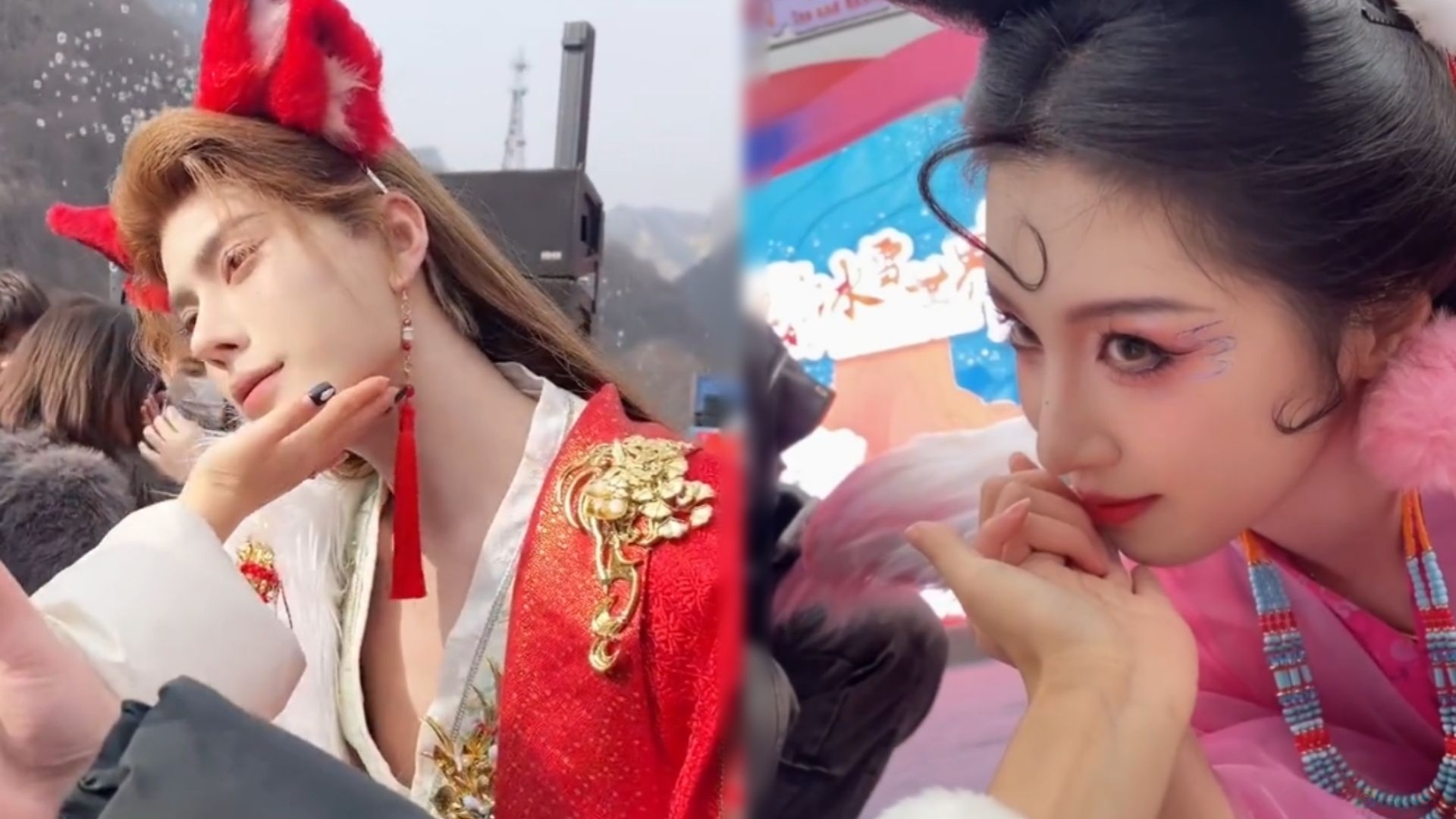 云台山男女妲己，低俗吗？如何看待这样的文旅营销？142 / 作者:论坛小编01 / 帖子ID:313183