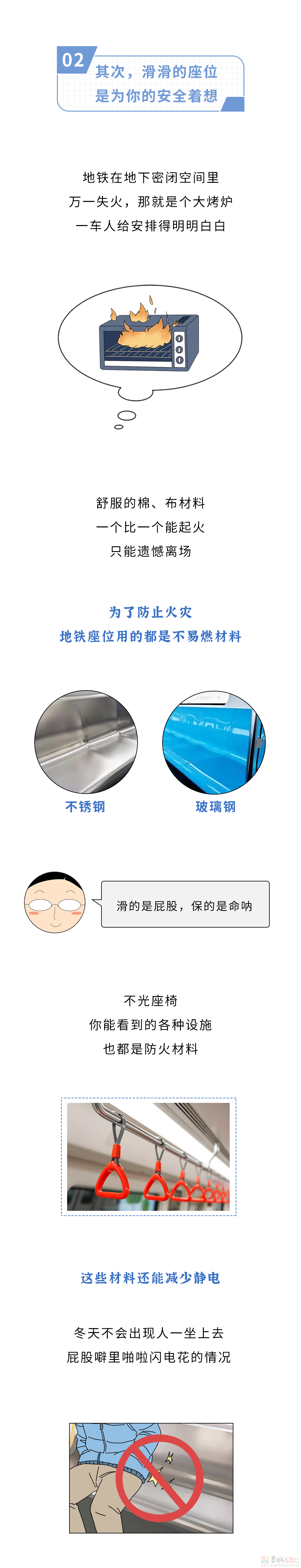 为啥地铁里的座位，都被设计成滑滑的啊？389 / 作者:儿时的回忆 / 帖子ID:313339