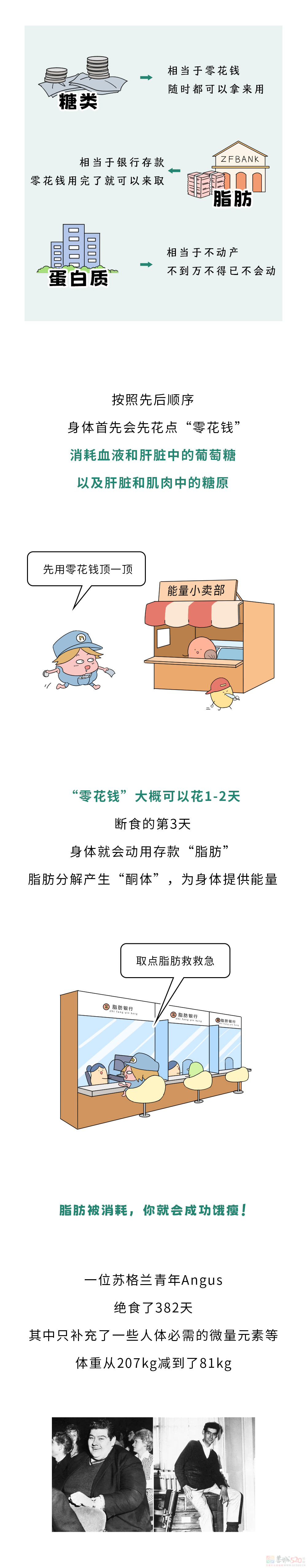 完全不吃饭的胖子，是先饿成瘦子，还是先饿死？928 / 作者:儿时的回忆 / 帖子ID:315087